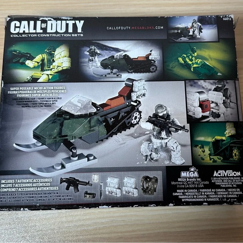 Mega Bloks Call of Duty Mountain Recon Set
